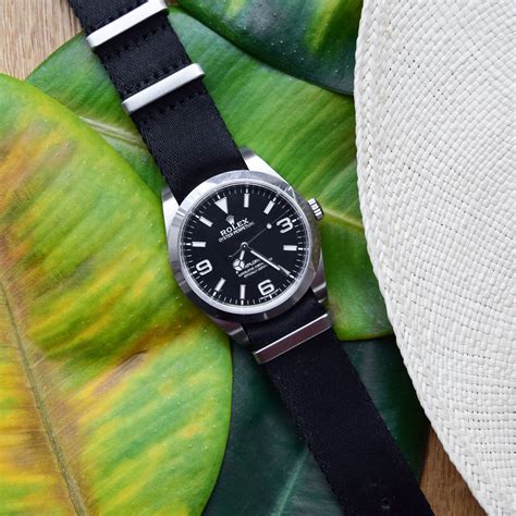 rolex oyster perpetual on nato